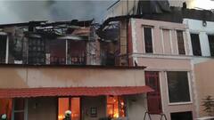 Fire Breaks Out At Anupama Set In Mumbai Film City: अनुपमा मालिकेच्या सेटवर भीषण आग, जीवितहानी नाही, मात्र संपूर्ण सेट जळून खाक PHOTOs