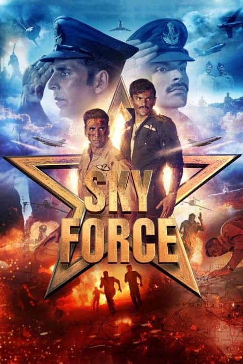 Akshay Kumar and Veer Pahadia's film Sky Force is at number five. This film collected 62.25 crores.