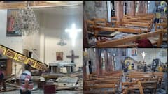 Damascus Church Attack: பிரார்த்தனையின்போது மனித வெடிகுண்டு தாக்குதல் - சர்ச்சில் 22 பேர் பலியான கோரம்