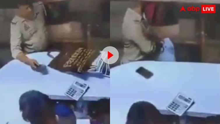 ये दारोगा तो चोर निकला! मेरठ में कपड़े की दुकान से पुलिस वाले ने की चोरी, वीडियो वायरल