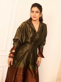 Kajol Devgan : परमसुंदी काजोलचा देसी अंदाज; हिरव्या साडीत दिसतेय खास!