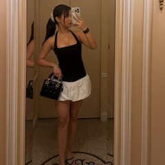 डीपनेक ब्लैक ड्रेस में अवनीत कौर का सिजलिंग अवतार, सड़कों पर दिए दिलकश पोज