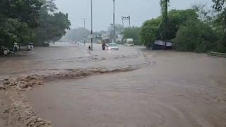 Panchmahal Rain: હાલોલમાં ભારે પવન સાથે ધોધમાર વરસાદ, રસ્તાઓ થયા પાણી-પાણી