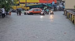 Panchmahal Rain: હાલોલમાં ભારે પવન સાથે ધોધમાર વરસાદ, રસ્તાઓ થયા પાણી-પાણી