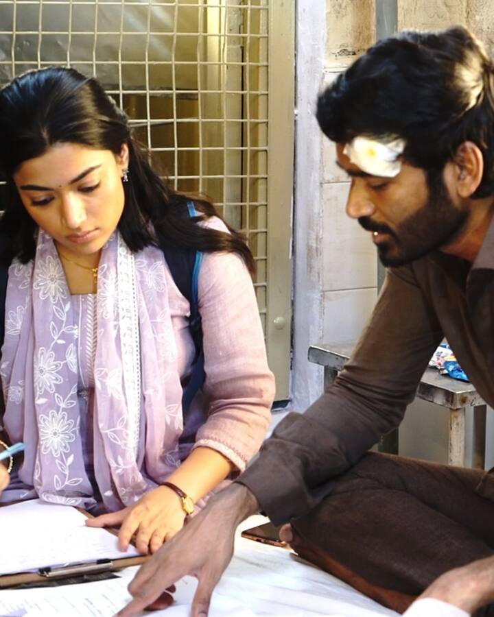 కుబేర సెట్ లో ఉన్నప్పుడు నాకోసం తీసుకొచ్చిన లడ్డూలు ఎప్పటికీ గుర్తుంచుకుంటాను, తమిళ డైలాగ్స్ లో మీరు చేసిన సాయం మర్చిపోలేను అంది.