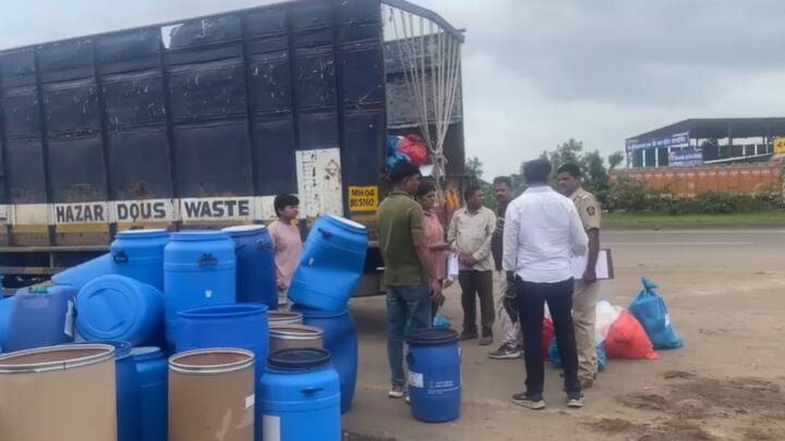 संभाजीनगर हादरलं! औषधांच्या स्क्रॅप ड्रग्जसाठी वापर; पावडर अन् केमिकलने भरलेले ड्रम सापडले.