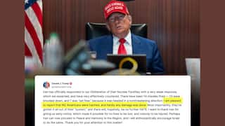Trump Thank Iran: அமெரிக்க நிலைகளை தாக்கிய ஈரானுக்கு நன்றி சொன்ன ட்ரம்ப் - எதற்காக தெரியுமா.?