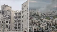 Moment When Iranian Missile Strike Razed Residential Building In Israel's Be'er Sheva Caught On Camera