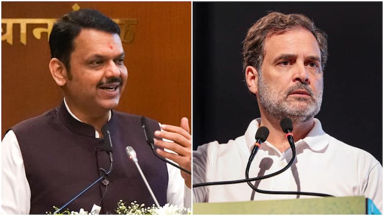 ‘Jhooth Bole Kauwa Kaate’: Fadnavis Slams Rahul Gandhi’s ‘Vote Theft’ Charges, Counters With Da