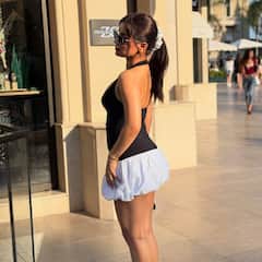 Avneet Kaur Photo: ડીપ નેક બ્લેક ડ્રેસમાં અવનીત કૌરનો સિઝલિંગ અવતાર, રસ્તાઓ પર આપ્યા મોહક પોઝ