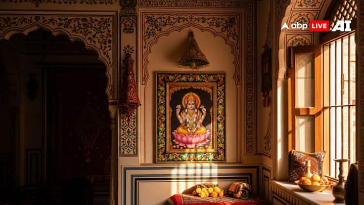 God is always pleased by cleaning the photo and reciting regular worship and there is a positive atmosphere in the house.