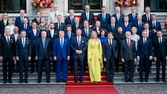 जॉर्जिया मेलोनी से आगे और ट्रंप-मैक्रों के बगल में... कौन है वो लेडी, जिसकी NATO मीटिंग की तस्वीरें हुईं वायरल