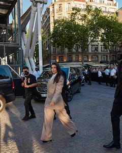 Nora Fatehi Brings Fierce Fashion To Paris In Sharp Pantsuit Look; See PICS