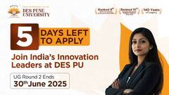 Last 5 Days to Apply: Shape the Future with DES Pune University – UG Round 2 Admissions Close June 30, 2025
