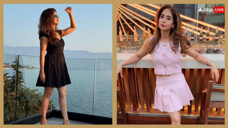 मिनी स्कर्ट में 51 साल की Urmila Matondkar ने गिराई बिजलियां, रंगीला गर्ल का ट्रांसफॉर्मेंशन कर देगा शॉक्ड