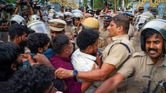 Kerala University Senate Campus Rocked By SFI-Police Clashes During Guv Event