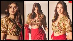 Amitabh Bachchan की नातिन ने पहना सोने से जड़ा ब्लाउज, साड़ी का पल्लू उतार दिए ऐसे-ऐसे पोज