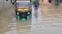Gujarat Rain Photos: ગુજરાતમાં સાર્વત્રિક વરસાદ પડતા ઠેર-ઠેર ભરાયા કેડ સમા પાણી, નર્મદાના નાંદોદમાં 8 ઇંચ ખાબક્યો