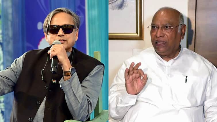 Will Shashi Tharoor leave Congress party reply Mallikarjun kharge क्या कांग्रेस छोड़ेंगे शशि थरूर? मल्लिकार्जुन खरगे के तंज के बाद आया पहला रिएक्शन