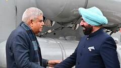 V-P Dhankhar Embarks On 3-Day Uttarakhand Visit; To Attend Kumaun University, Sherwood College Events