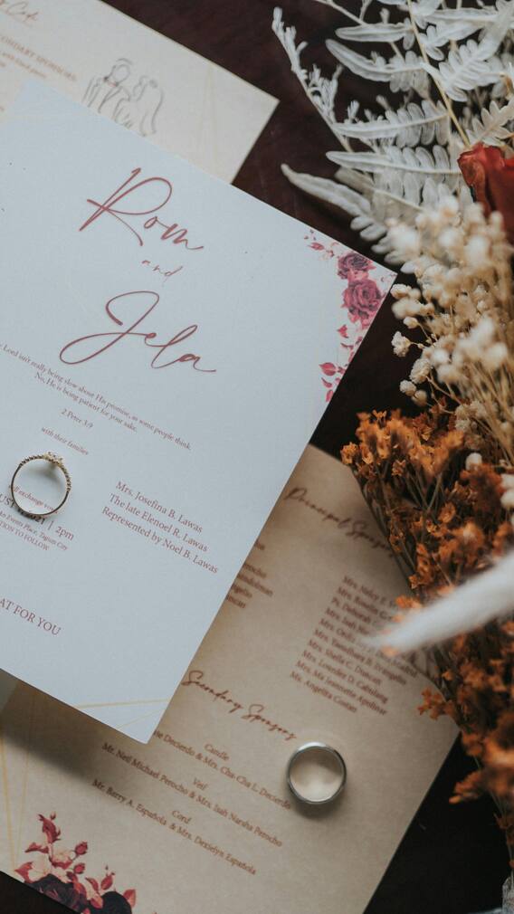 The Invisible Details That Make A Wedding Card Memorable