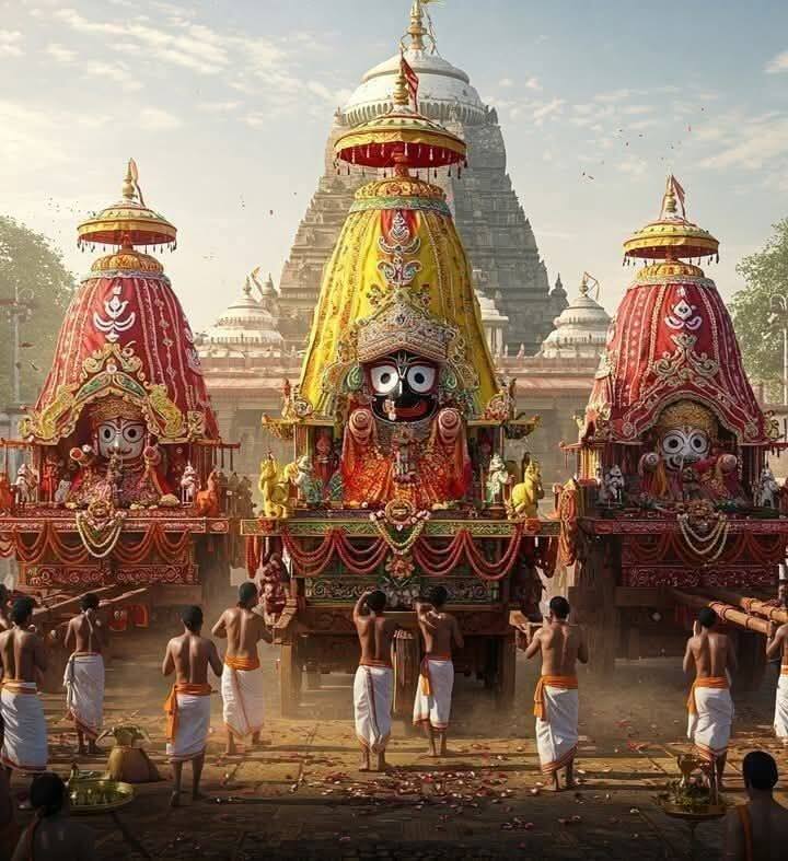 గర్భగుడిలో ఒక్కసారి ప్రతిష్ఠించిన విగ్రహాలు బయటకు తీసుకురారు..కేవలం ఉత్సవ విగ్రహాలనే ఊరిగేస్తారు. కానీ పూరీ ఆలయంలో మాత్రం గర్భగుడిలో కొలువైన జగన్నాథుడినే బయటకు తీసుకొస్తారు