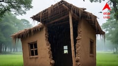 মেলেনি আবাসের ঘর, মাটির বাড়ির দেওয়াল ভেঙে চরম পরিণতি দম্পতির