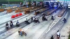 मध्य प्रदेश: सतना टोल प्लाजा पर गुंडों ने मचाया तांडव, लाठी डंडों से कर्मचारियों को पीटा