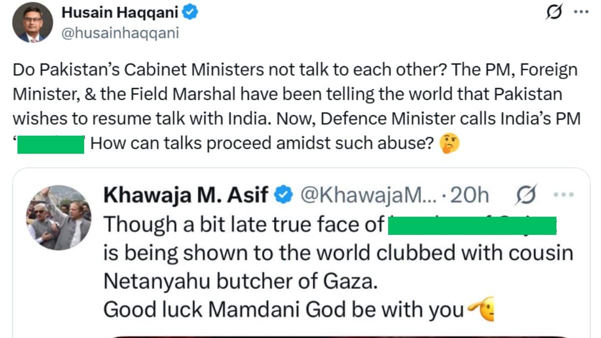 पीएम मोदी के खिलाफ उगला जहर तो पूर्व पाक राजनयिक ने लगा दी ख्वाजा आसिफ की क्लास, बोले- ऐसी भाषा के साथ आप...