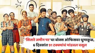 Sitaare Zameen Par Box Office Collection Day 6: बॉक्स ऑफिसवर आमिर खानची जादू; 6 दिवसांत किती कमावले? लवकरच 'जाट'च्या रेकॉर्डचा चक्काचूर