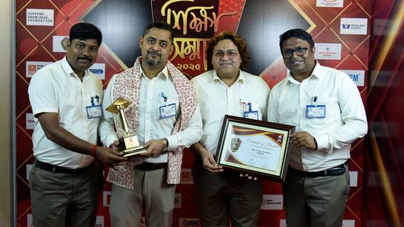 এবিপি আনন্দ শিক্ষা সম্মানে সম্মানিত অ্যালেন কলকাতা সেন্টার