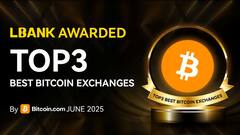 LBank Named Among Top 3 Best Bitcoin Exchanges for Bitcom.com June 2025