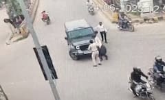 ਲਓ ਜੀ... ਥਾਰ ਵਾਲਿਆਂ ਦੀ ਇੱਕ ਹੋਰ ਗੁੰਡਾਗਰਦੀ ! ਮਹਿਲਾ ਪੁਲਿਸ ਮੁਲਾਜ਼ਮ ਨੂੰ ਦਰੜਣ ਨੂੰ ਦੀ ਕੀਤੀ ਕੋਸ਼ਿਸ਼