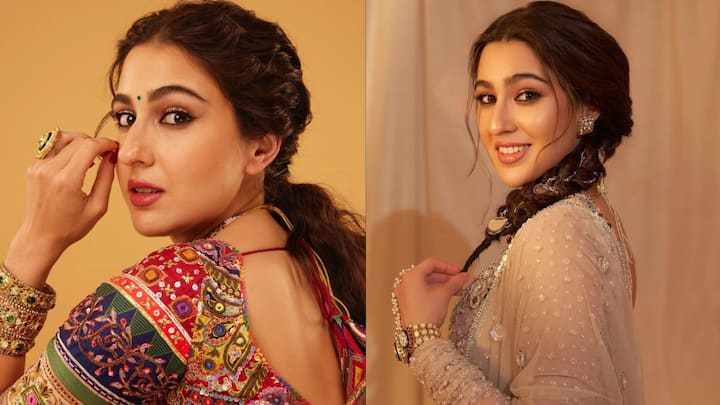 From lehengas to suits, explore 8 stunning ethnic outfits of Sara Ali Khan that reflect her regal roots and effortless traditional style.