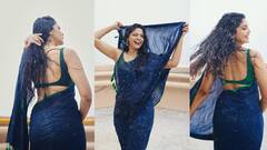 आधीच कट्यार, त्यात जीवघेणी धार! अभिनेत्री पूजा सावंतचं भर पावसात फोटोशूट