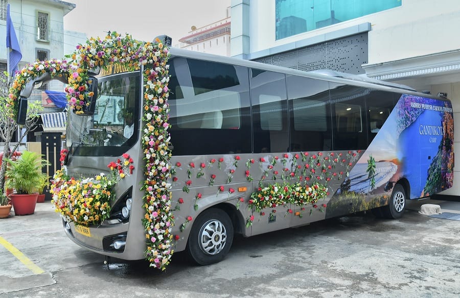 Caravan Tourisam: ఏపీలో క్యారవాన్ టూరిజం బస్సులు ప్రారంభం.. ఏంటి వీటి స్పెషాలిటీ