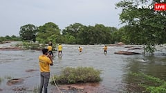 बारां: बरधा बांध पर पिकनिक मनाने आए लोग फंसे, 1 युवक पानी में बहा, रेस्क्यू जारी