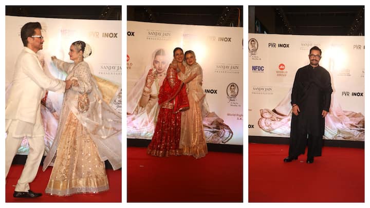 Ahead of the re-release of Umrao Jaan, a special screening was held in Mumbai on Thursday night which was attended by many celebs including Aamir Khan, Alia Bhatt and others.