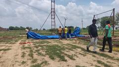 इटावा के बाद अब फिरोजाबाद में श्रीमद् भागवत कथा पर विवाद, प्रशासन ने उखाड़ा पंडाल