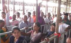 Ashadhi Wari 2025 : पालख्या पुढे येऊ लागल्या! पंढरपुरात दर्शनाला तुफान गर्दी, लाखोंच्या संख्येने भाविक रांगेत उभे, पाहा PHOTO