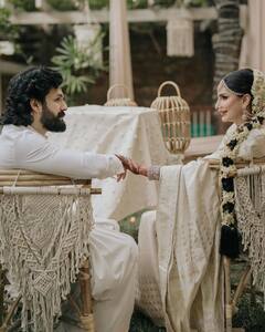 हाथ थामकर लिए फेरे, पहनाया मंगलसूत्र... नागार्जुन के छोटे बेटे अखिल अक्किनेनी ने शेयर की वेडिंग फोटोज