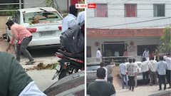 టీవీ చానల్ ఆఫీసులో బీఆర్ఎస్ కార్యకర్తల విధ్వంసం - స్టూడియోలో ఉన్న హీరో సుహాస్‌పైనా...