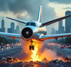 Moscow Plane Crash: રશિયાની રાજધાની મોસ્કોમાં પ્લેન ક્રેશ, વિમાનમાં સવાર તમામ લોકોના મોત