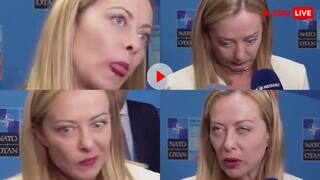 G-7 समिट में मेलोनी ने की अजीब हरकतें! पत्रकारों ने पहली बार देखा Italy PM का यह रूप, वायरल हो रहा वीडियो