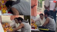 शेफाली का माथा चूमा, फिर बिलखकर रोए पति पराग, बेसुध दिखीं एक्ट्रेस की मां