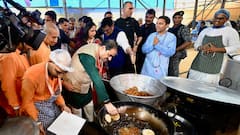 Gautam Adani Visits Jagannath Rath Yatra, See PICS Here