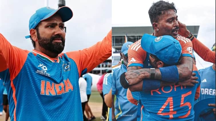 भावनात्मक रोहित, हार्डिक की आंखों में आँसू; भारतीय क्रिकेट खिलाड़ियों को 2024 टी 20 टी 20 विश्व कप जीत याद है