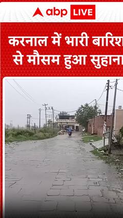 Breaking News: Pleasant Weather in Karnal After Heavy Rainfall | ABP NEWS
