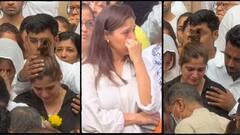 शेफाली जरीवाला की मौत से टूटी सुनिधि चौहान और आरती, फूट-फूटकर रोईं