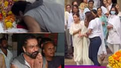 डोक्यावरुन हात फिरवला, नंतर तिच्या कपाळावर ओठ टेकवले अन् आसवांचा बांध मोकळा केला; पती परागनं पत्नी शेफालीला दिला अखेरचा निरोप VIDEO